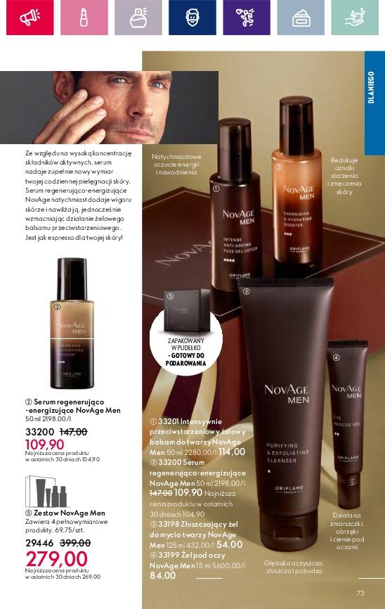 Gazetka promocyjna Oriflame str. 73