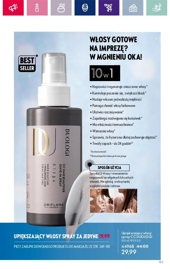 Gazetka promocyjna Oriflame str. 183