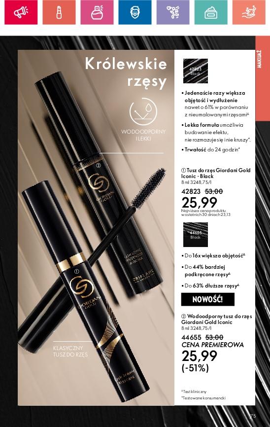 Gazetka promocyjna Oriflame str. 75