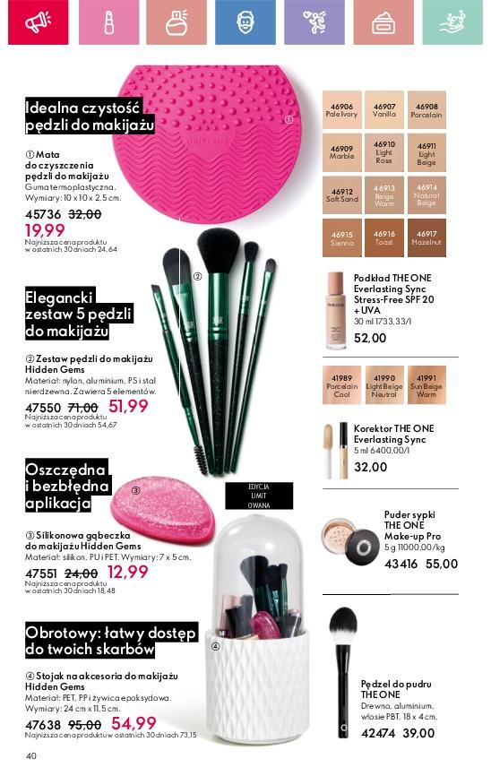 Gazetka promocyjna Oriflame str. 40