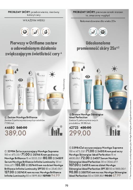 Gazetka promocyjna Oriflame str. 70