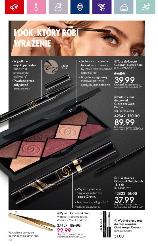 Gazetka promocyjna Oriflame str. 72