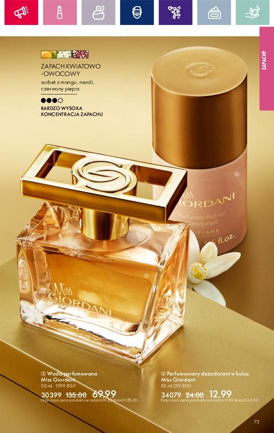 Gazetka promocyjna Oriflame str. 73