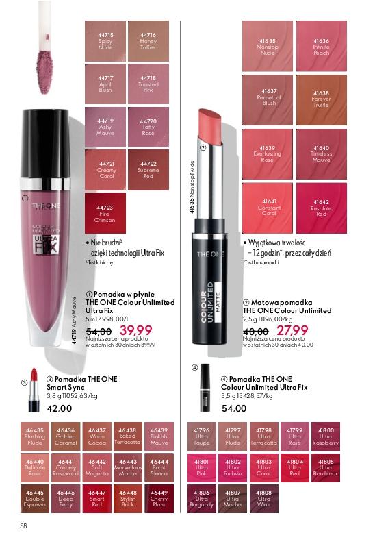 Gazetka promocyjna Oriflame str. 58