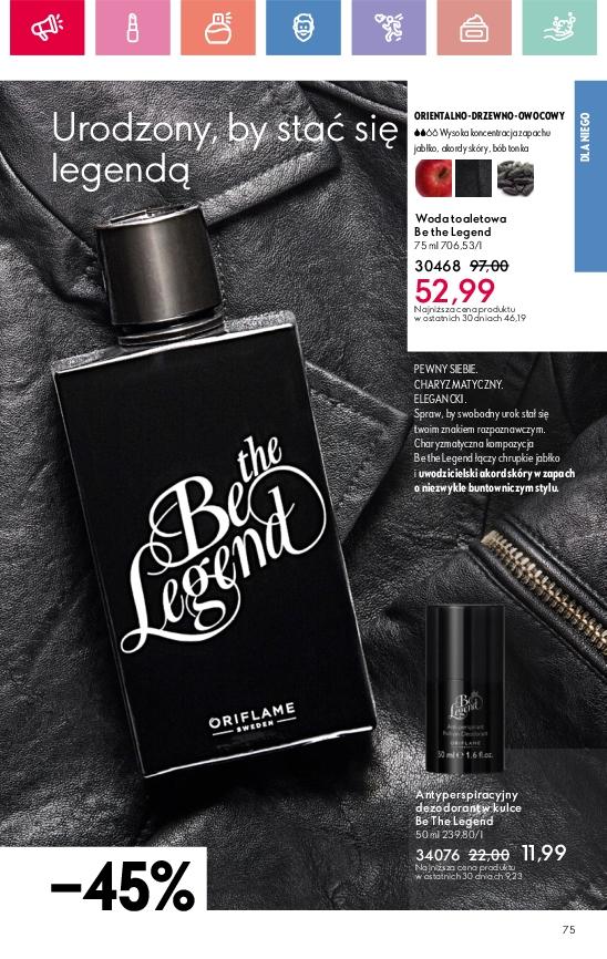 Gazetka promocyjna Oriflame str. 75