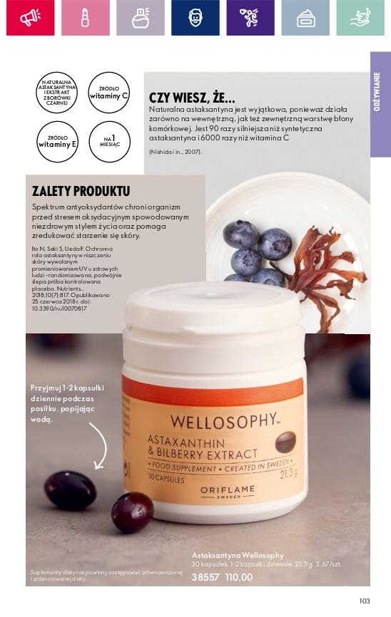 Gazetka promocyjna Oriflame str. 103