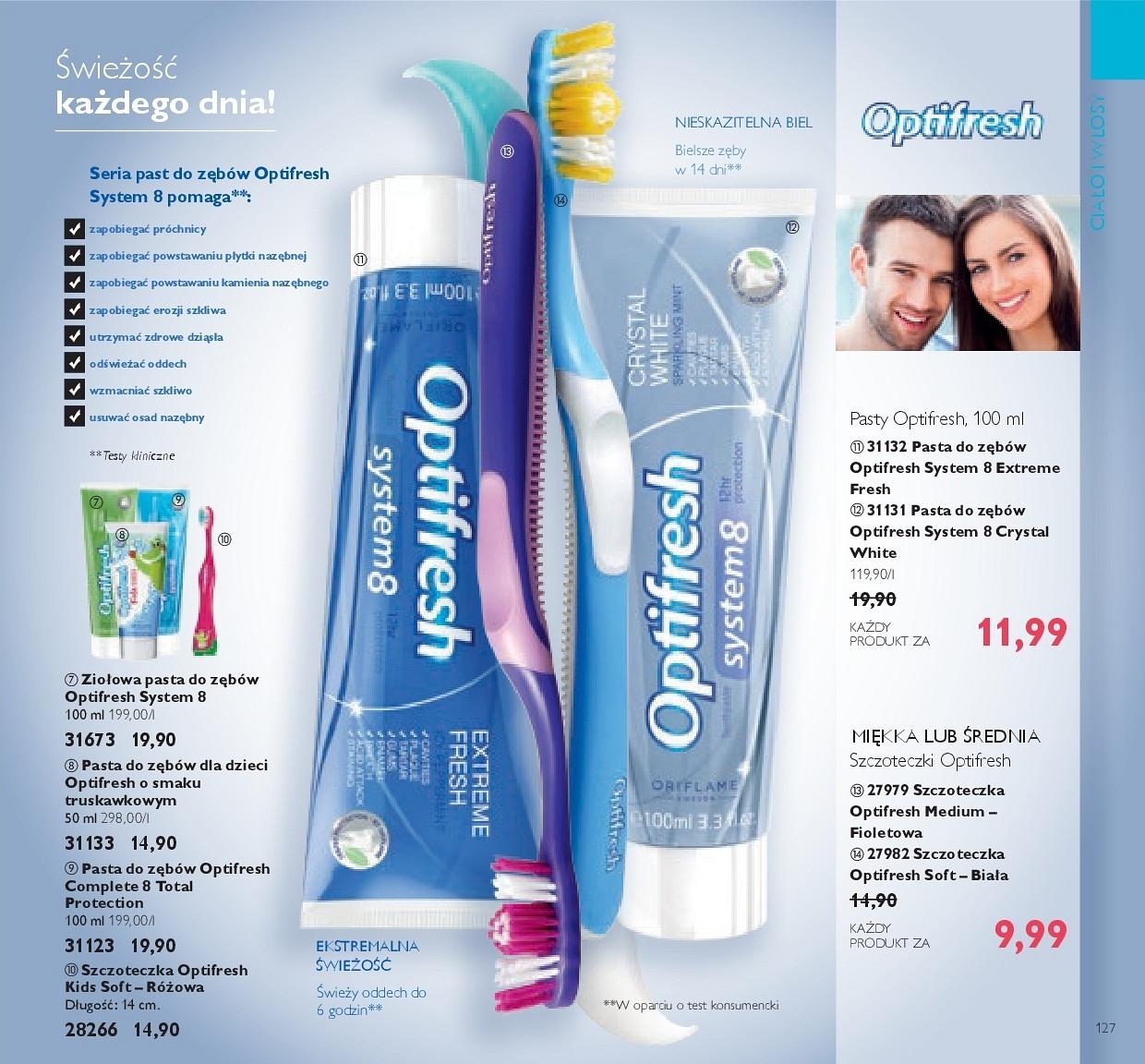 Gazetka promocyjna Oriflame str. 127