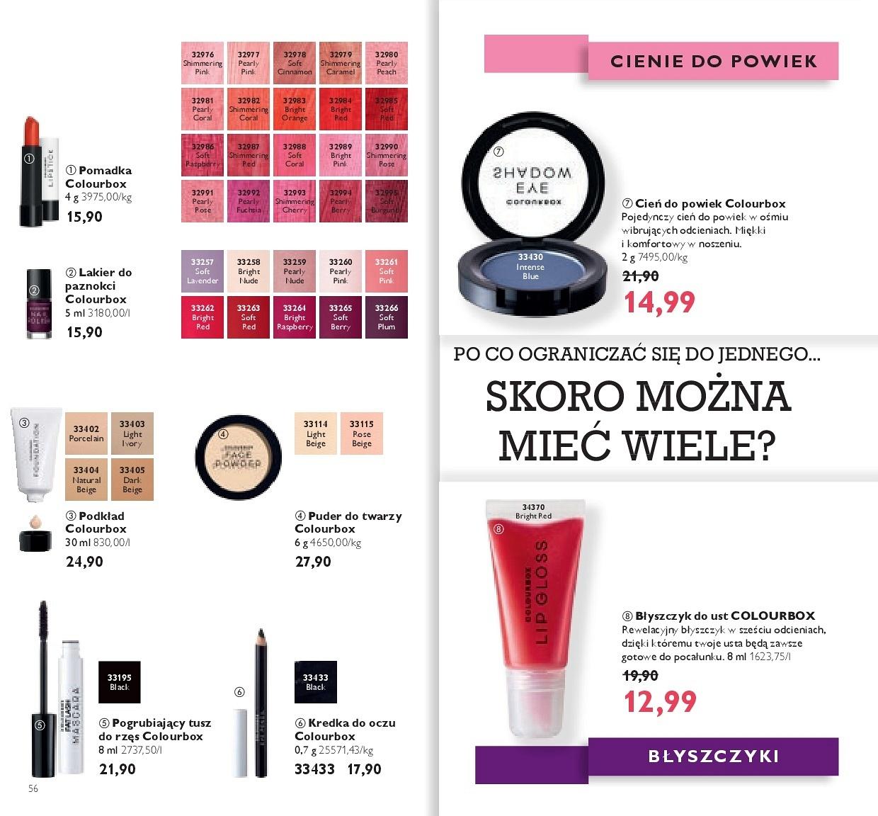 Gazetka promocyjna Oriflame str. 56