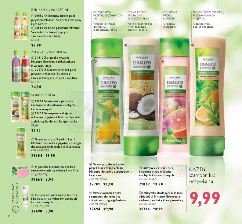 Gazetka promocyjna Oriflame str. 52