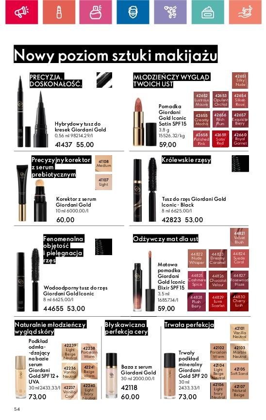 Gazetka promocyjna Oriflame str. 54