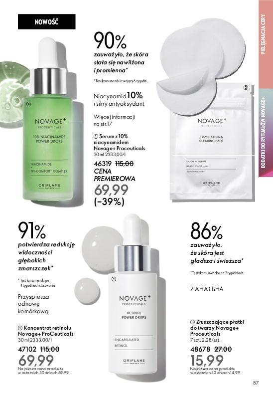 Gazetka promocyjna Oriflame str. 87