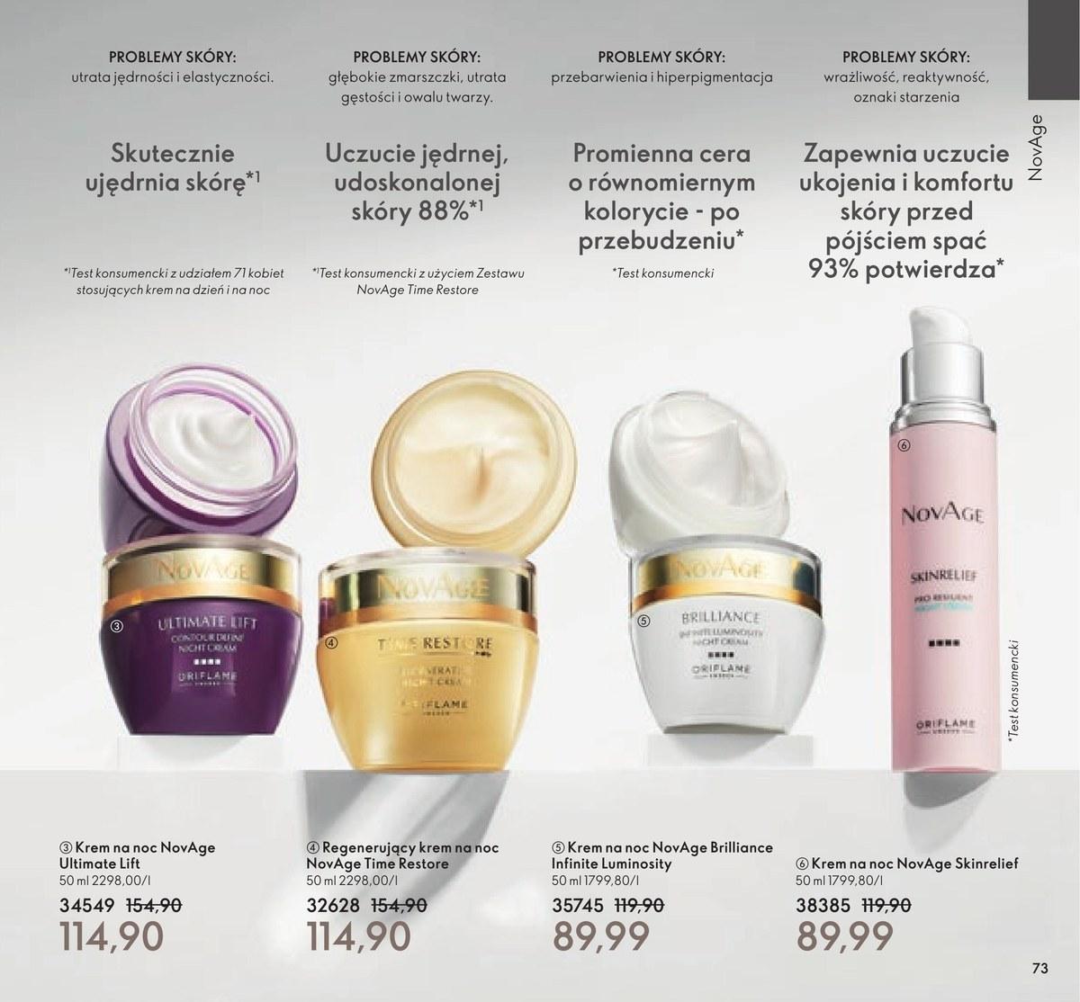 Gazetka promocyjna Oriflame str. 73