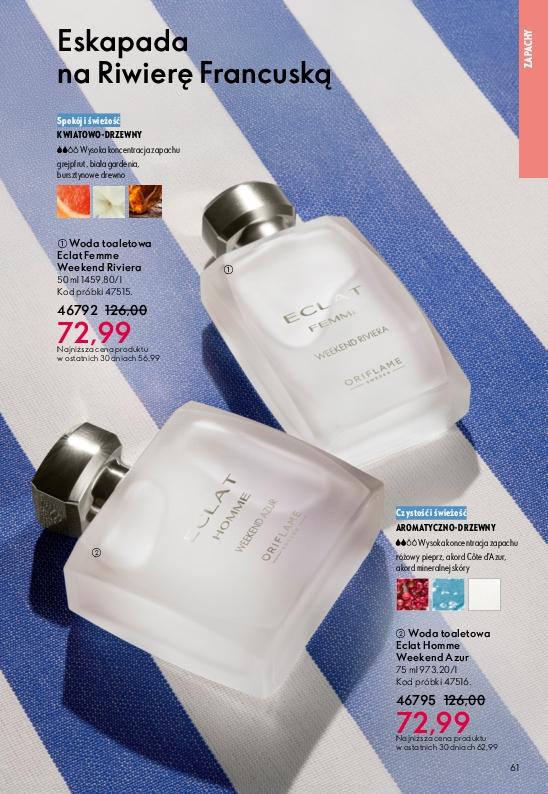 Gazetka promocyjna Oriflame str. 61