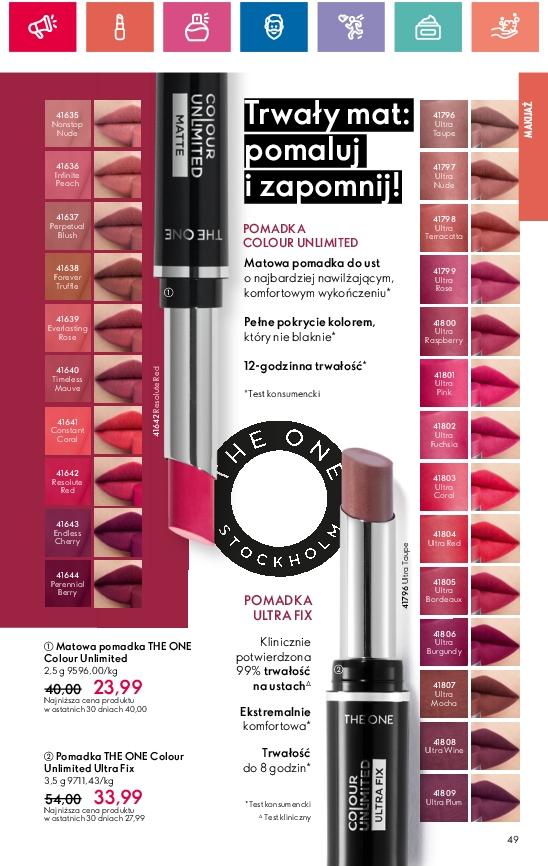 Gazetka promocyjna Oriflame str. 49