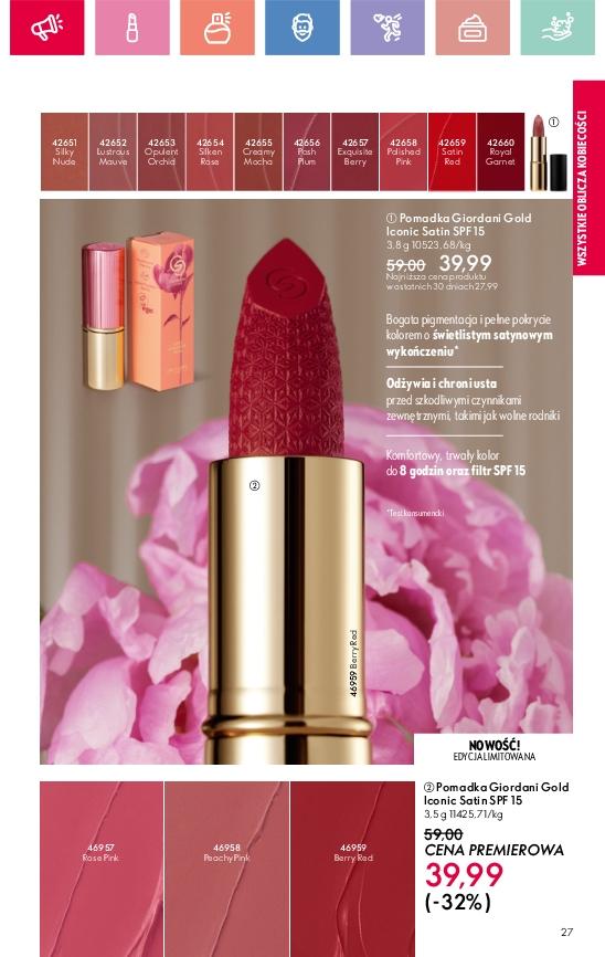 Gazetka promocyjna Oriflame str. 27