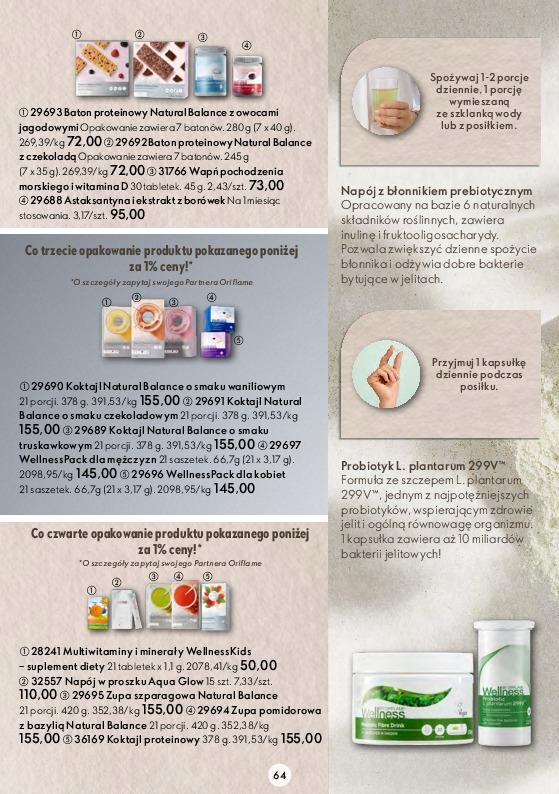 Gazetka promocyjna Oriflame str. 64