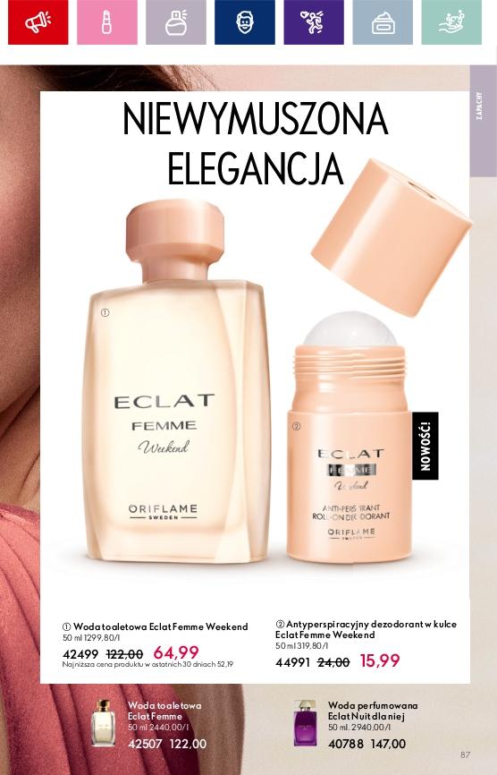 Gazetka promocyjna Oriflame str. 87