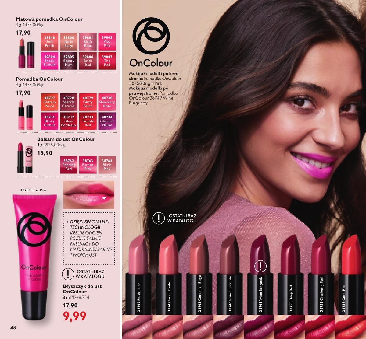 Gazetka promocyjna Oriflame str. 48