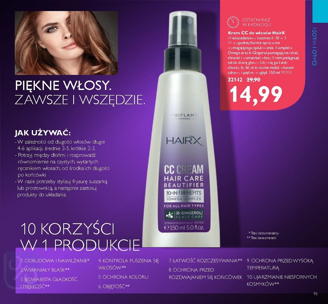 Gazetka promocyjna Oriflame str. 93
