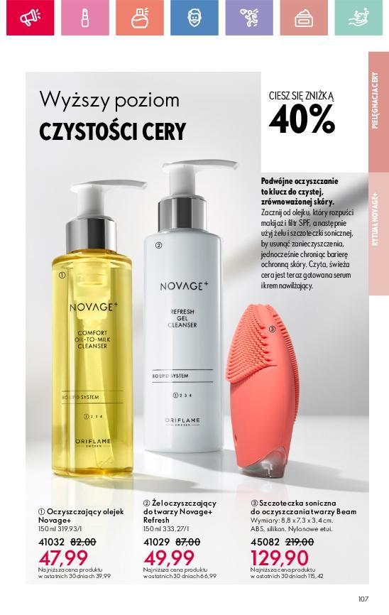 Gazetka promocyjna Oriflame str. 107