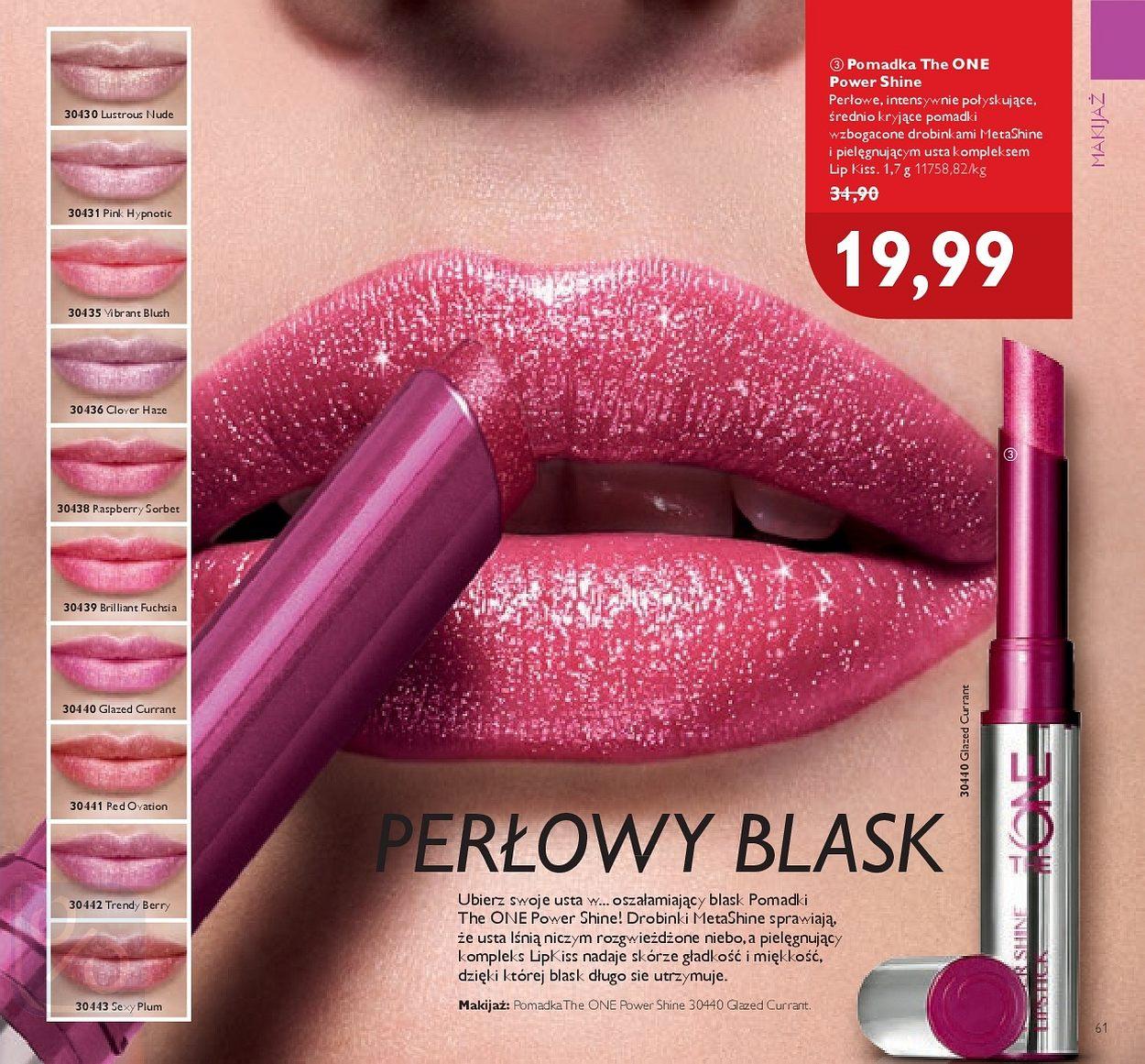 Gazetka promocyjna Oriflame str. 61
