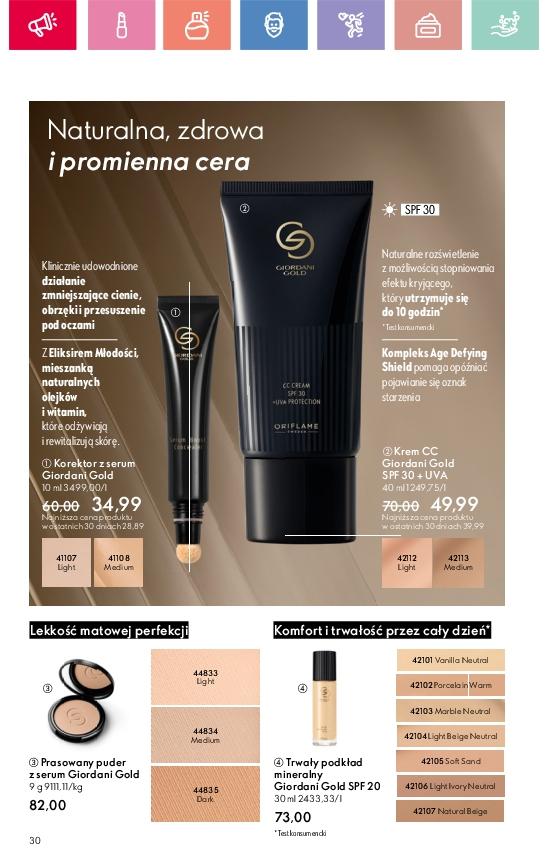 Gazetka promocyjna Oriflame str. 30
