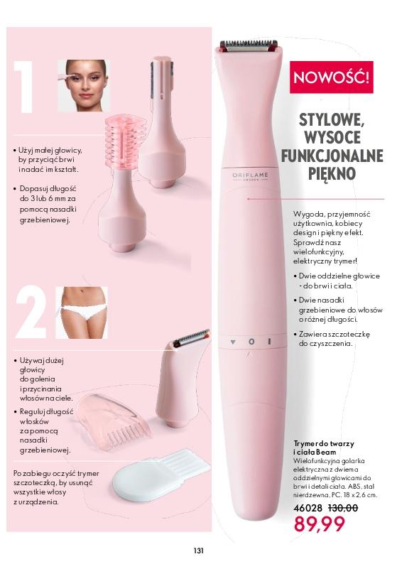 Gazetka promocyjna Oriflame str. 131
