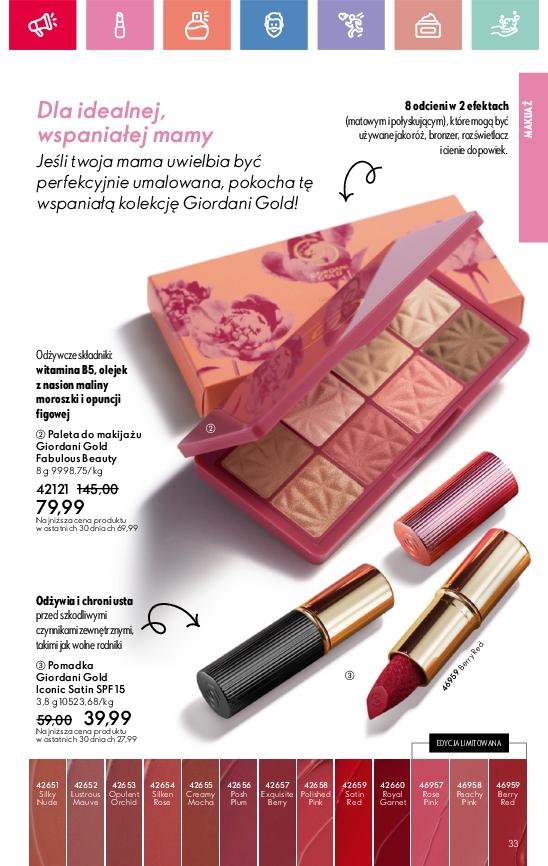 Gazetka promocyjna Oriflame str. 33