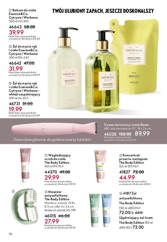 Gazetka promocyjna Oriflame str. 116