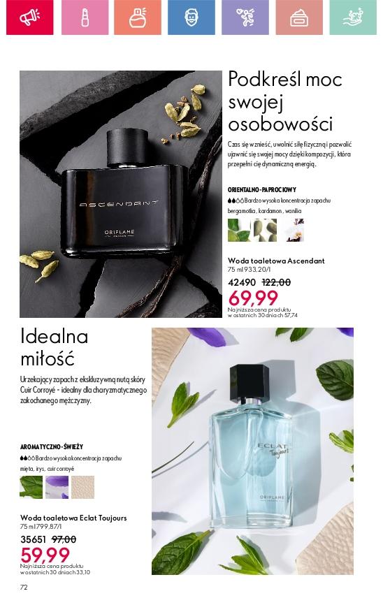 Gazetka promocyjna Oriflame str. 72