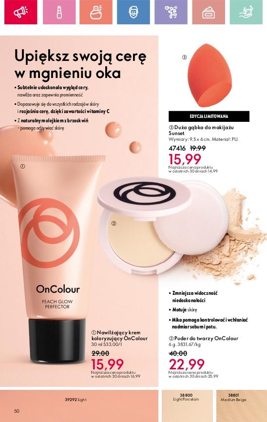Gazetka promocyjna Oriflame str. 50