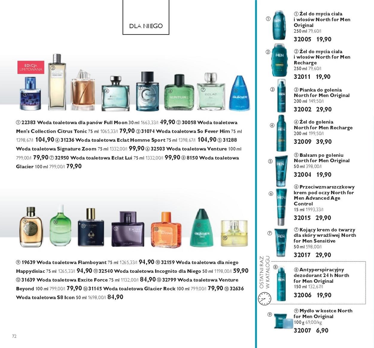 Gazetka promocyjna Oriflame str. 72