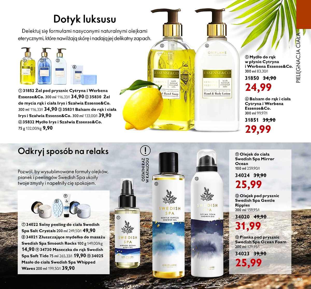 Gazetka promocyjna Oriflame str. 115