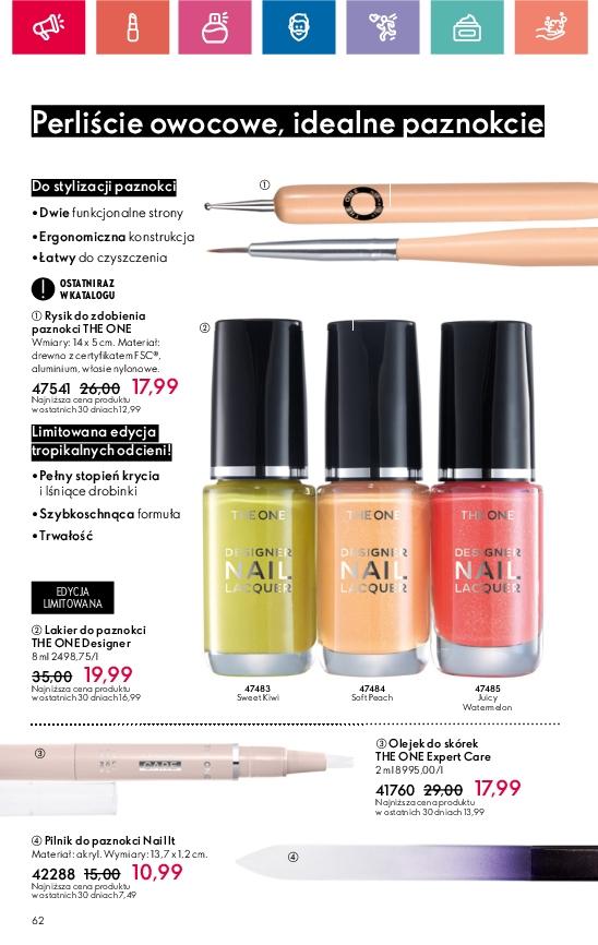Gazetka promocyjna Oriflame str. 62