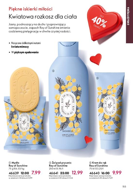 Gazetka promocyjna Oriflame str. 155