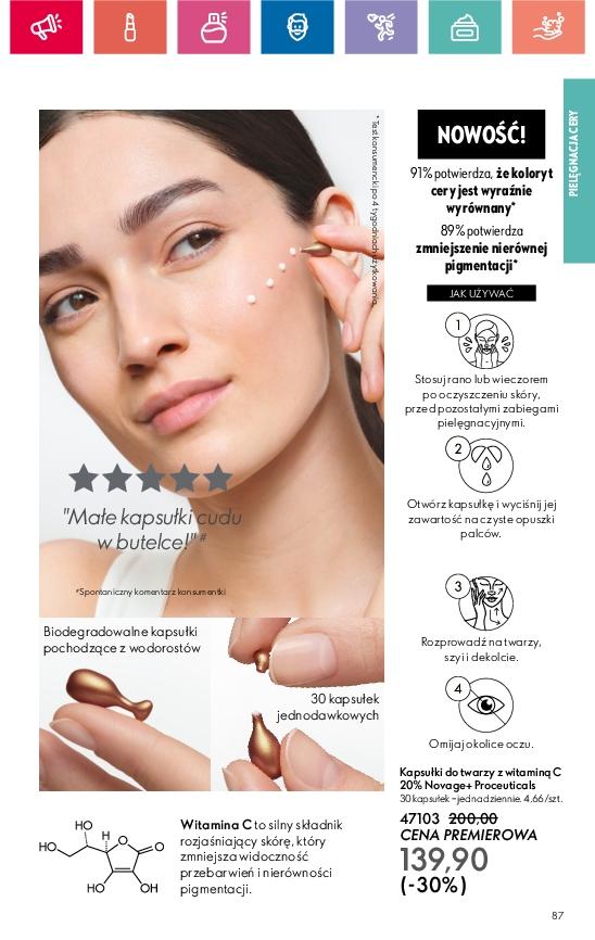 Gazetka promocyjna Oriflame str. 87
