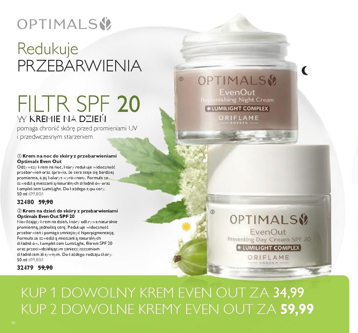 Gazetka promocyjna Oriflame str. 86