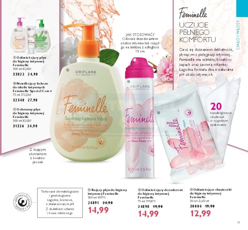 Gazetka promocyjna Oriflame str. 77
