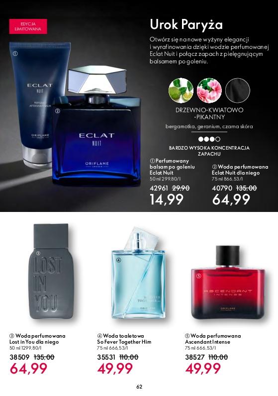 Gazetka promocyjna Oriflame str. 62