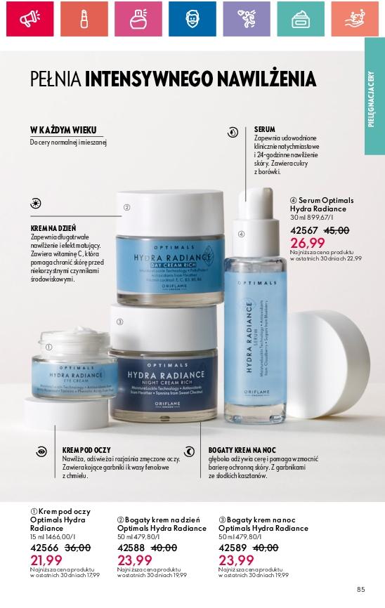 Gazetka promocyjna Oriflame str. 85