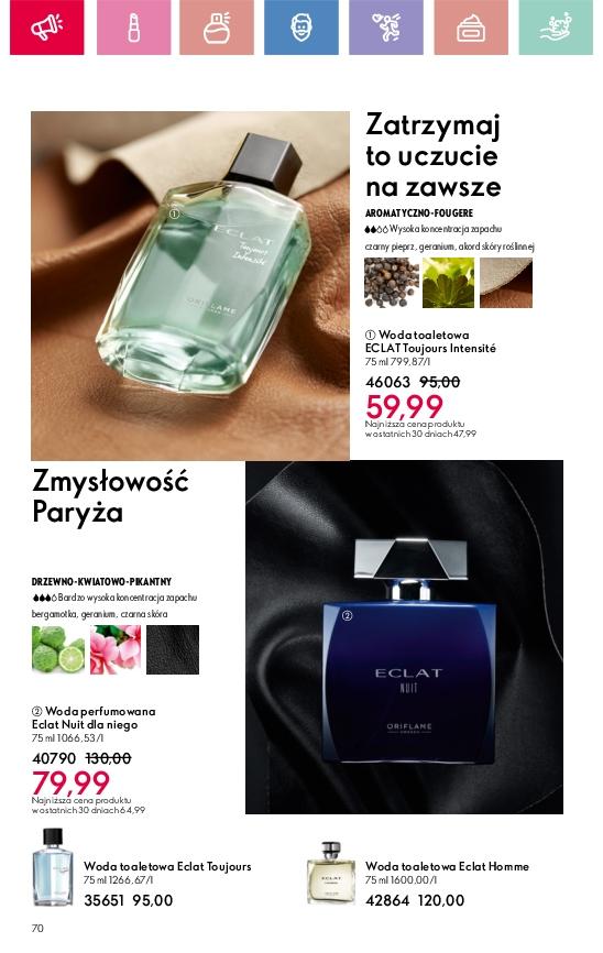Gazetka promocyjna Oriflame str. 70