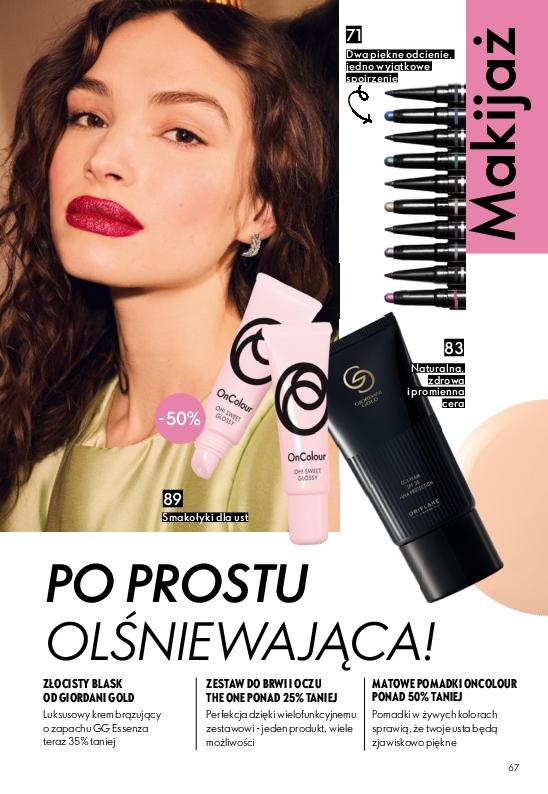 Gazetka promocyjna Oriflame str. 67