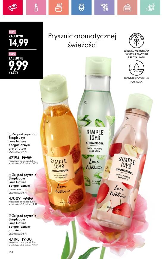 Gazetka promocyjna Oriflame str. 164
