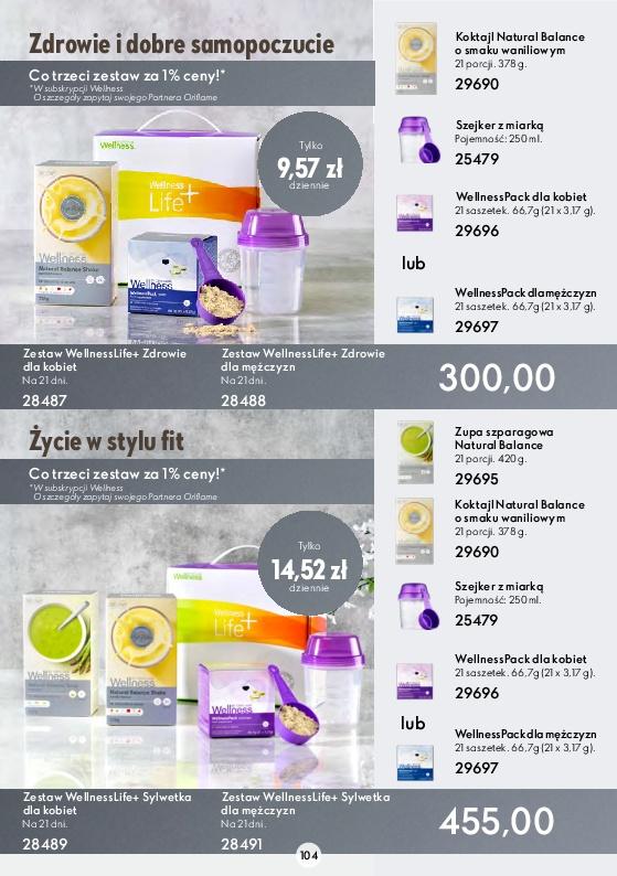 Gazetka promocyjna Oriflame str. 104