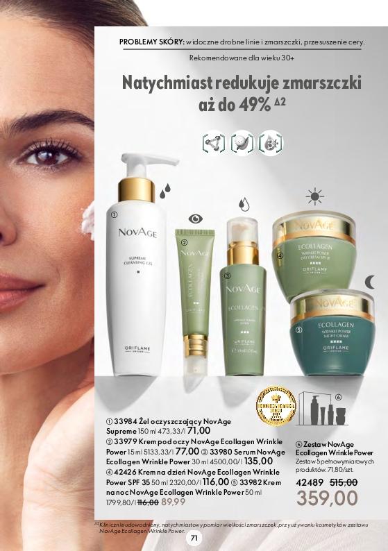 Gazetka promocyjna Oriflame str. 71