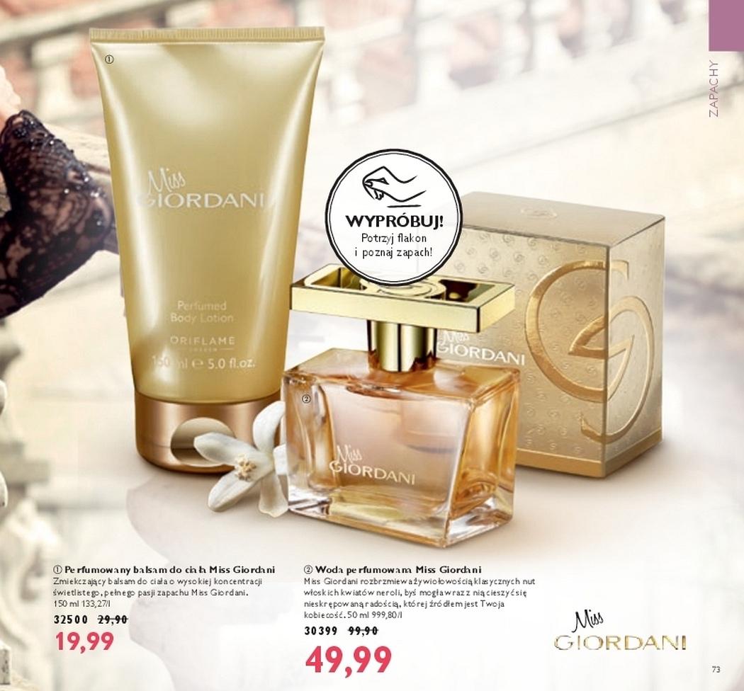 Gazetka promocyjna Oriflame str. 73