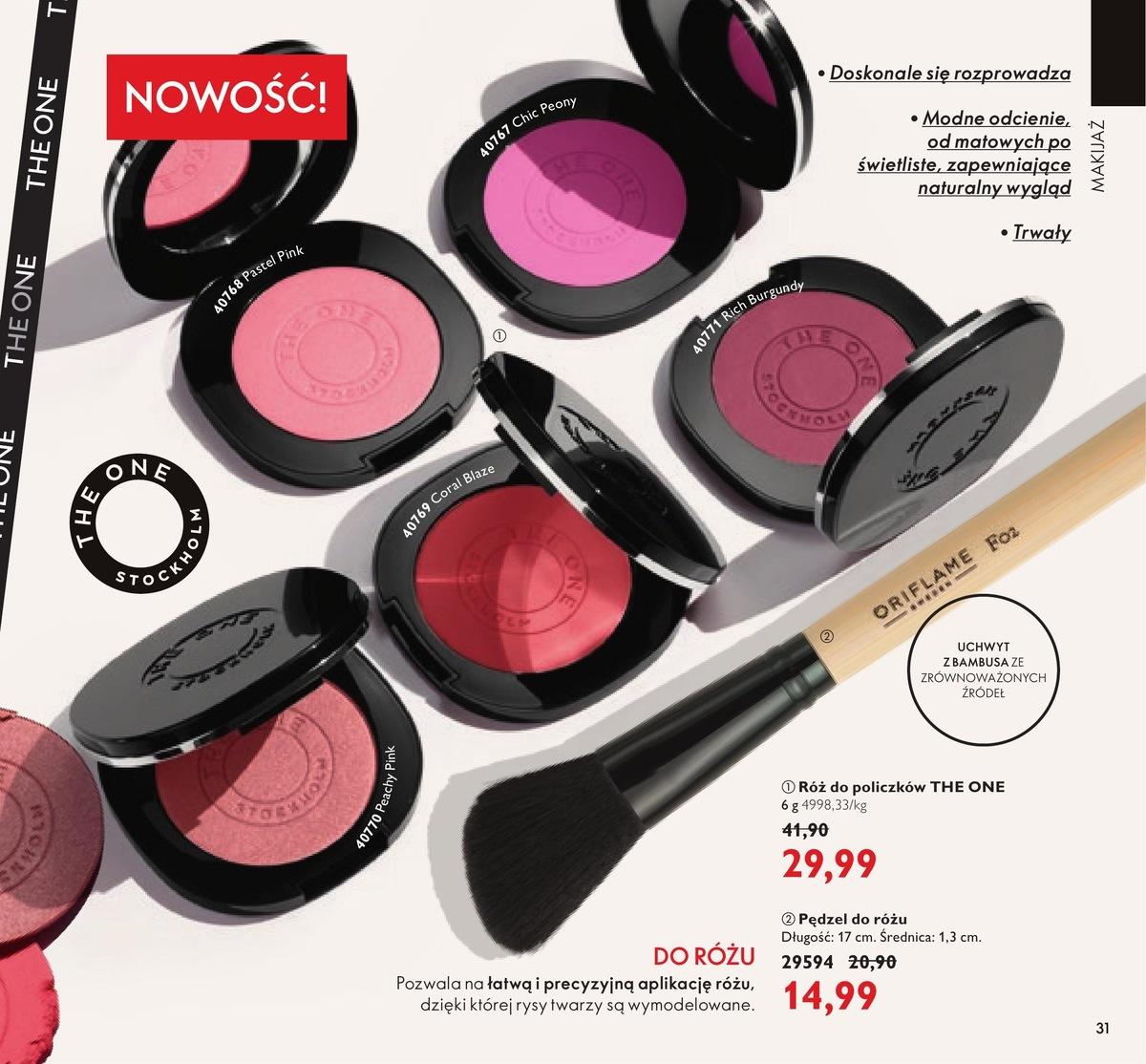 Gazetka promocyjna Oriflame str. 31