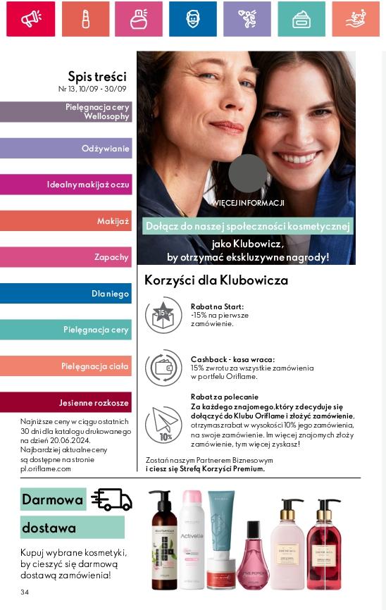 Gazetka promocyjna Oriflame str. 34