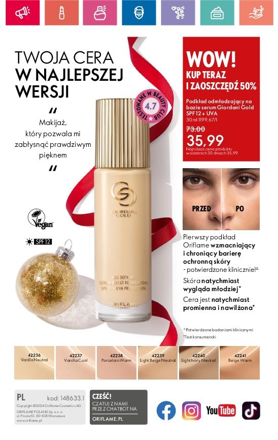 Gazetka promocyjna Oriflame str. 180