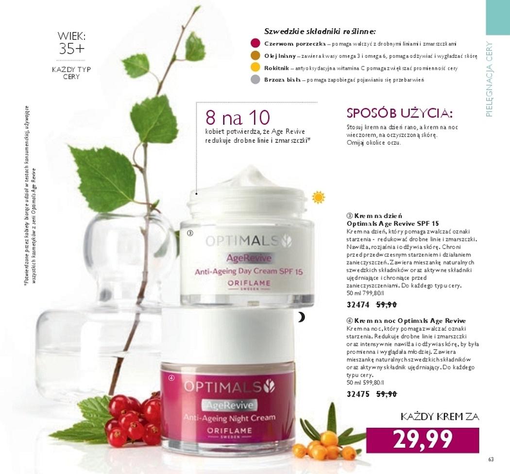 Gazetka promocyjna Oriflame str. 63